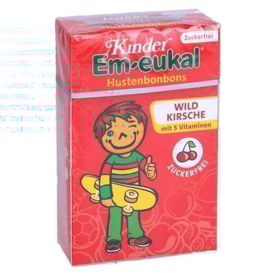Em-eukal Kinder Bonbons Wildkirsche Minis zuckerfrei