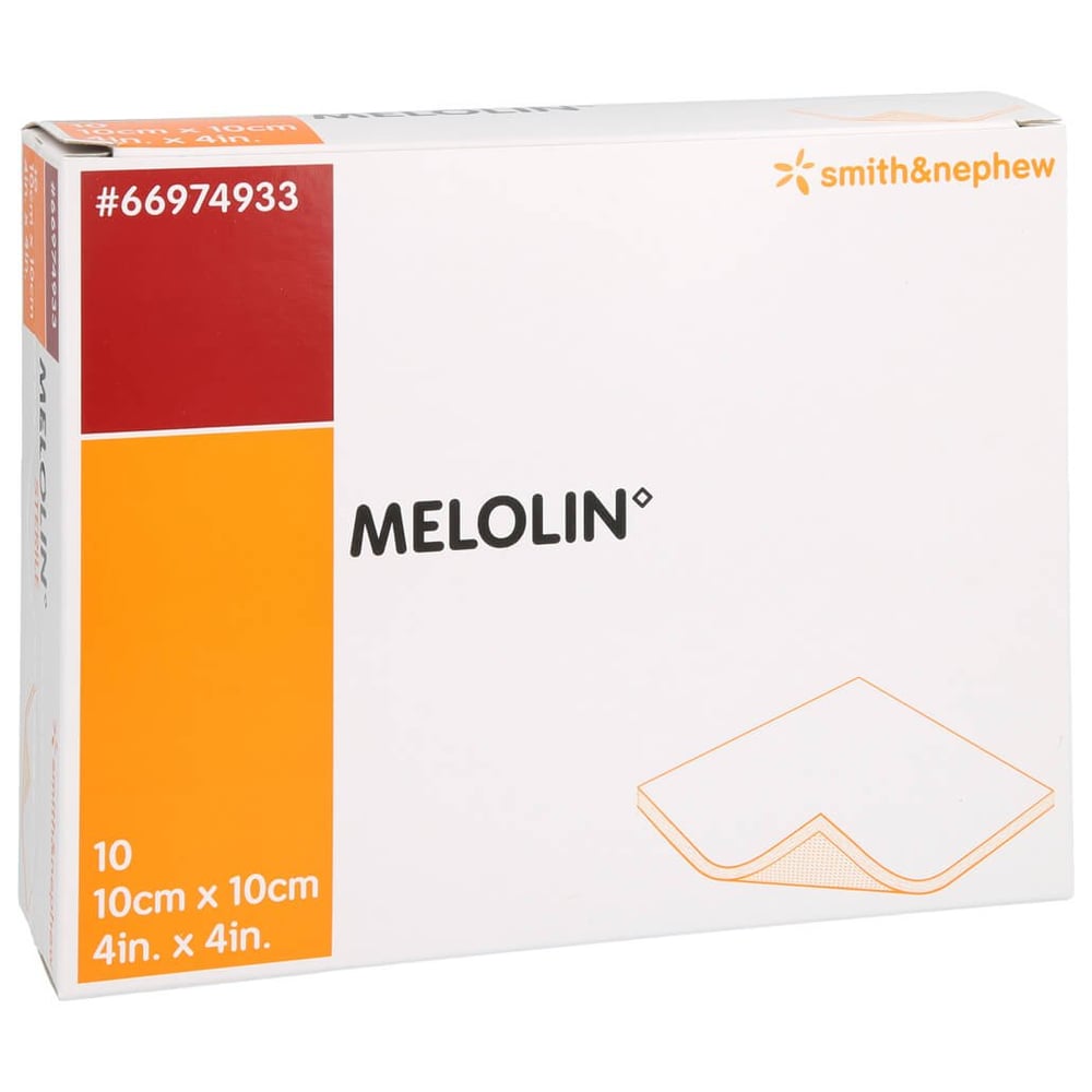 Melolin 10x10 cm Wundauflagen steril