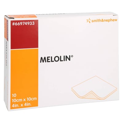 Melolin 10x10 cm Wundauflagen steril Smith & Nephew