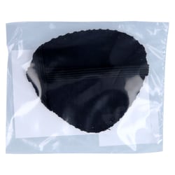 Augenklappe mit Gummiband schwarz