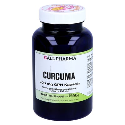 Curcuma 200 mg Kapseln Produktbild 1