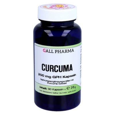 Curcuma 200 mg Kapseln Produktbild 1