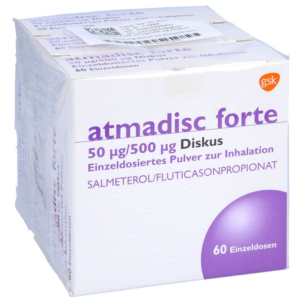 Atmadisc forte 50 µg/500 µg Diskus