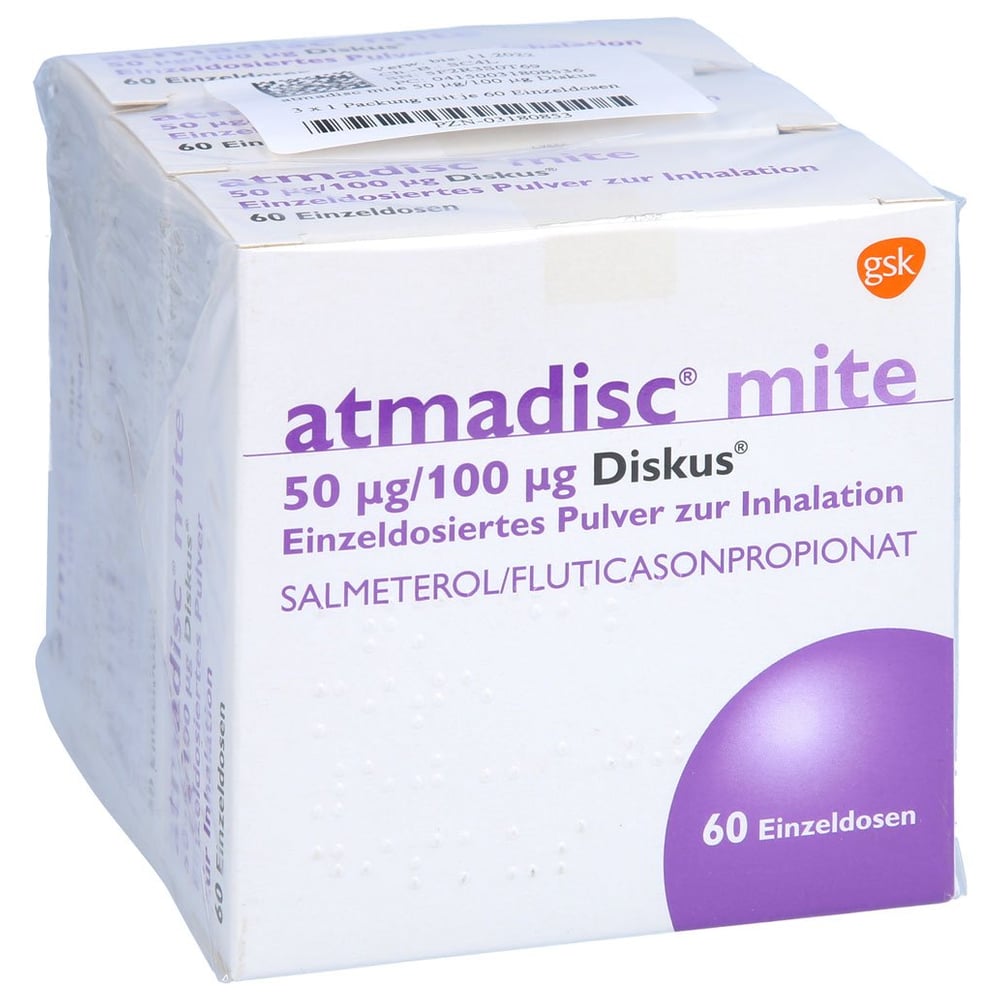 Atmadisc mite 50 µg/100 µg Diskus