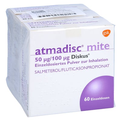 Atmadisc mite 50 µg/100 µg Diskus