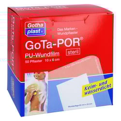 GOTA-POR PU Wundfilm 10x6 cm steril Pflaster