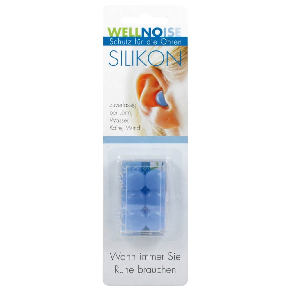 Wellnoise Ohrenstopfen blau Blister
