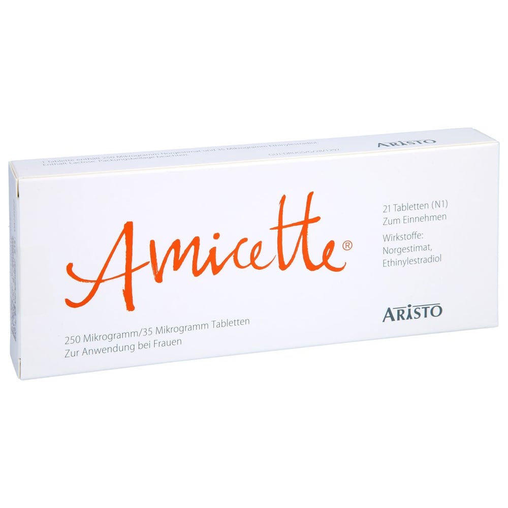 Amicette 250 Mikrogramm/35 Mikrogramm
