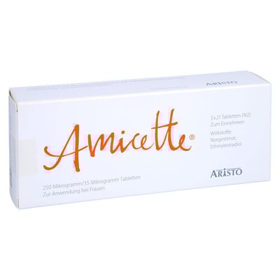 Amicette 250 Mikrogramm/35 Mikrogramm