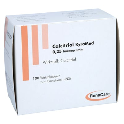 Calcitriol KyraMed 0,25 Mikrogramm