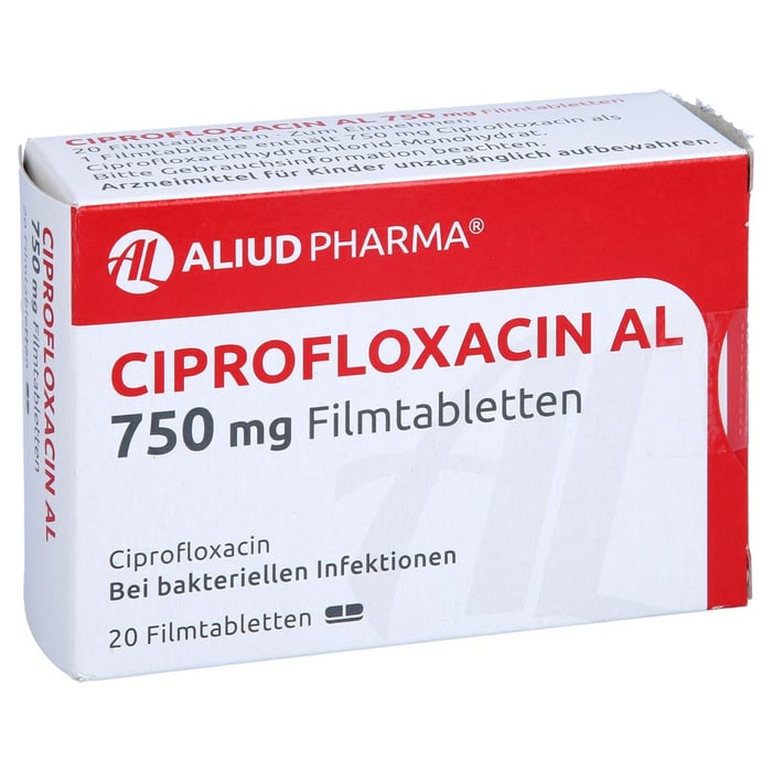 Ciprofloxacin AL 750mg