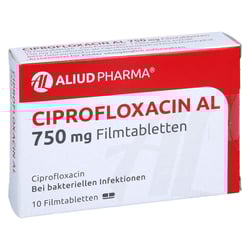Ciprofloxacin AL 750 mg