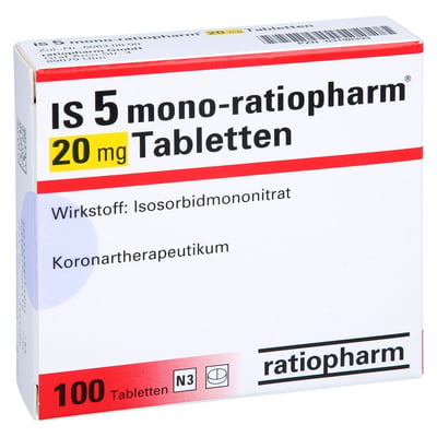 Is 5 mono-ratiopharm 20 mg Produktbild 1