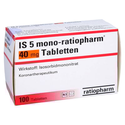 Is 5 mono-ratiopharm 40mg