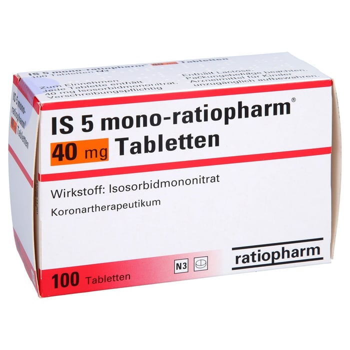 Is 5 mono-ratiopharm 40mg