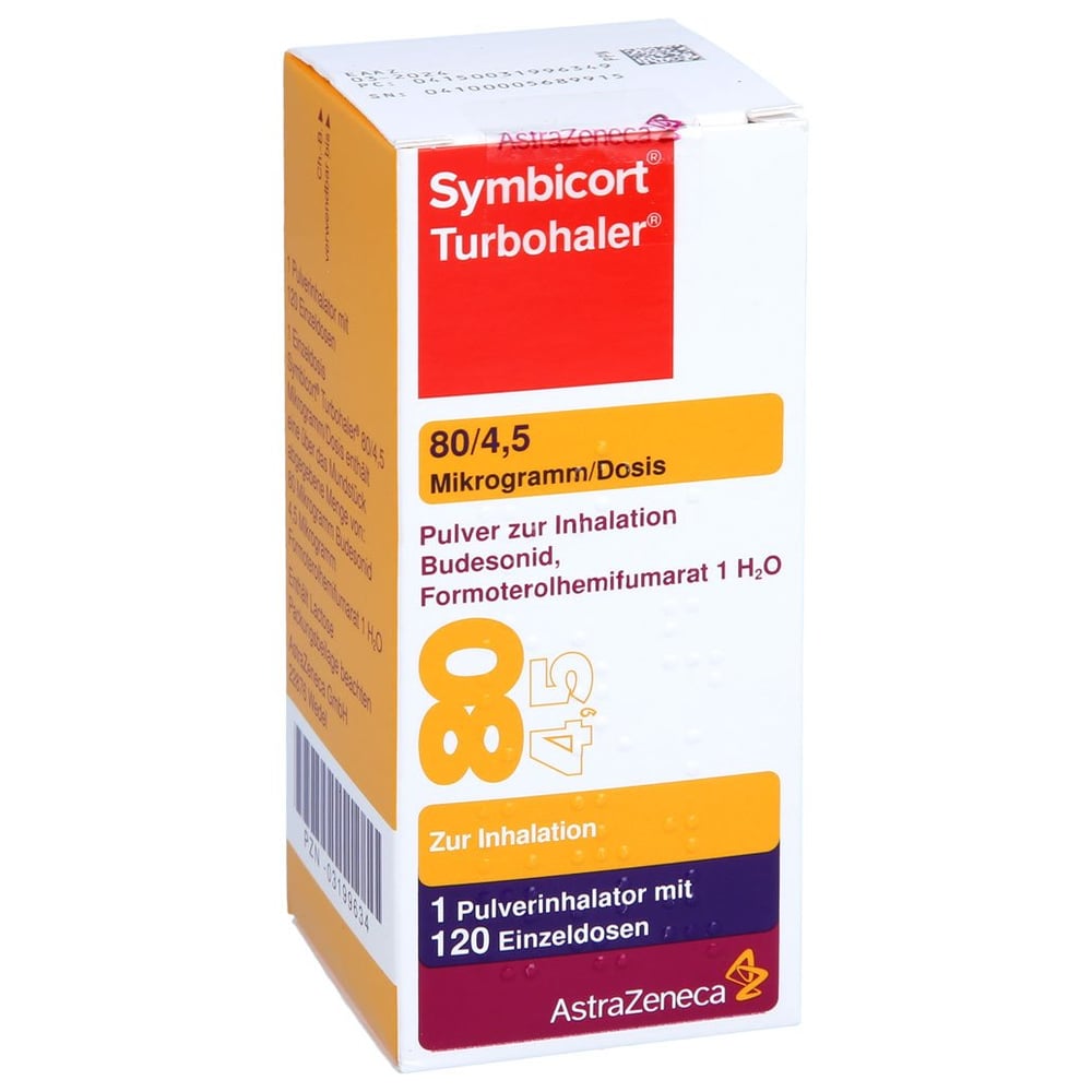Symbicort Turbohaler 80/4,5 Mikrogramm/Dosis