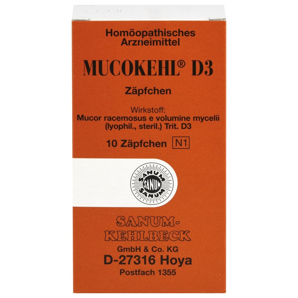 Mucokehl D 3 Zäpchen