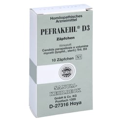 Pefrakehl D 3 Zäpchen