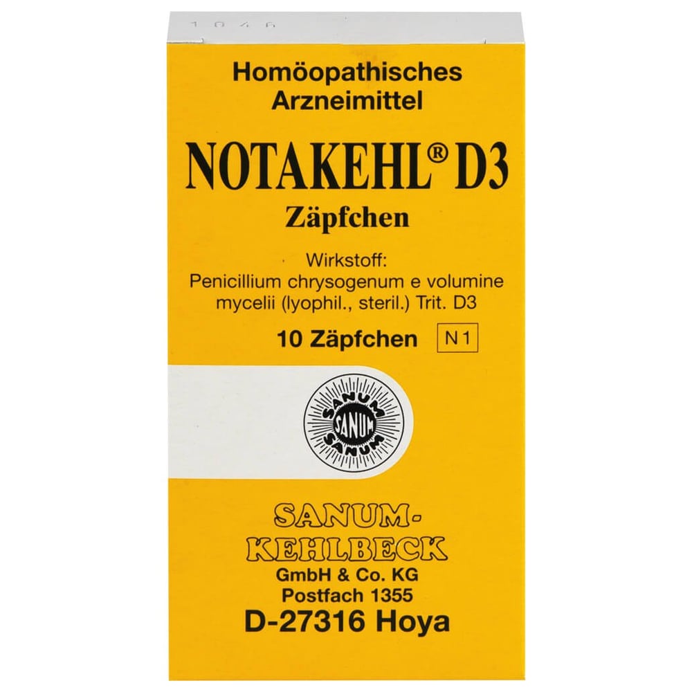 Notakehl D 3 Zäpchen
