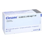 Clexane 10000 I.E. (100 mg)/1 ml Injektionslösung ohne Sicherheitssystem