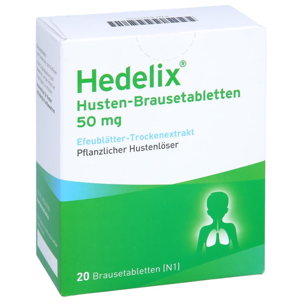 Hedelix Husten-Brausetabletten 50 mg