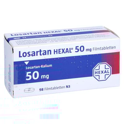 Losartan HEXAL 50 mg