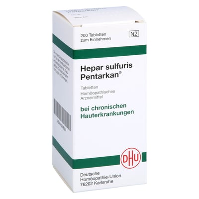 Hepar Sulfuris Pentarkan Tabletten