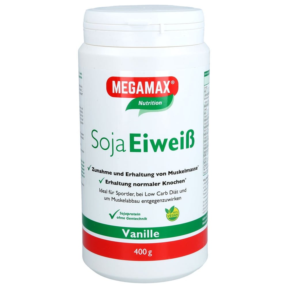 Megamax Soja Eiweiß Vanille Pulver