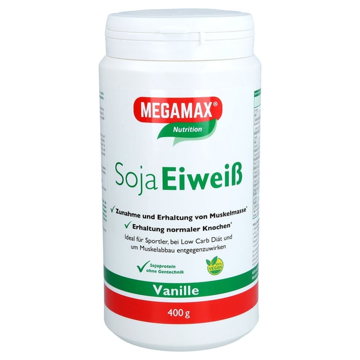 Megamax Soja Eiweiß Vanille Pulver