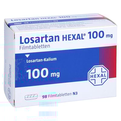 Losartan HEXAL 100 mg