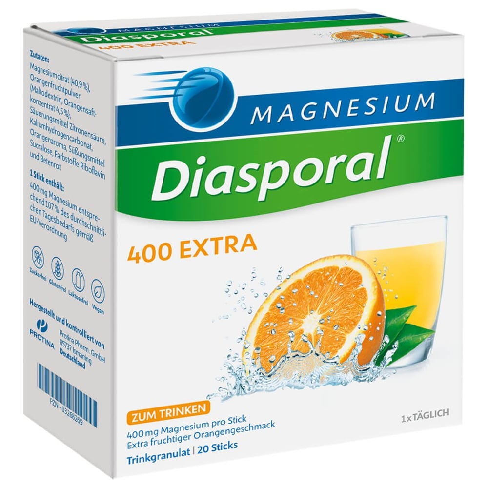 Magnesium Diasporal 400 Extra Trinkgranulat