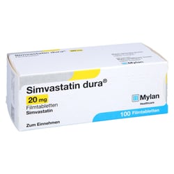 Simvastatin dura 20 mg