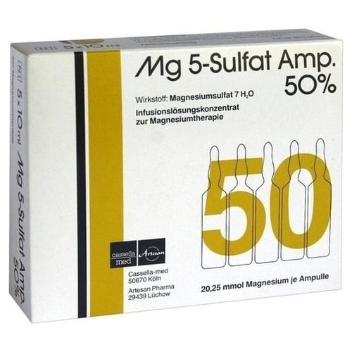 Mg 5-Sulfat 50 %