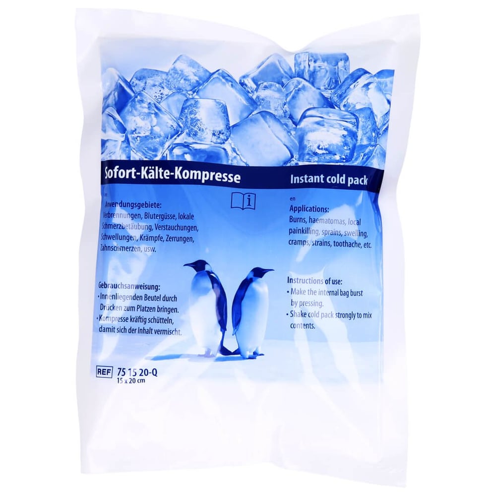 Sofort-Kälte Kompresse Quick 15x20 cm