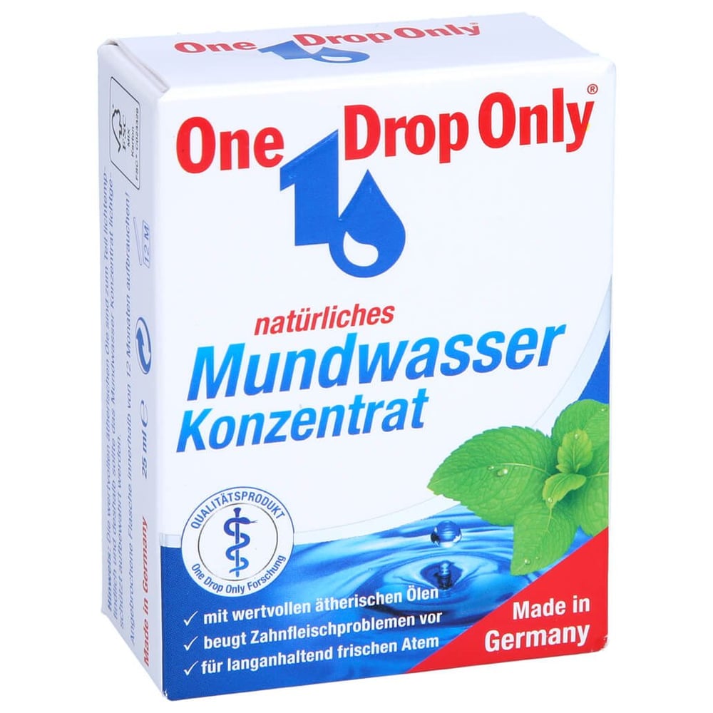 One Drop Only natürliches Mundwasser Konzentrat