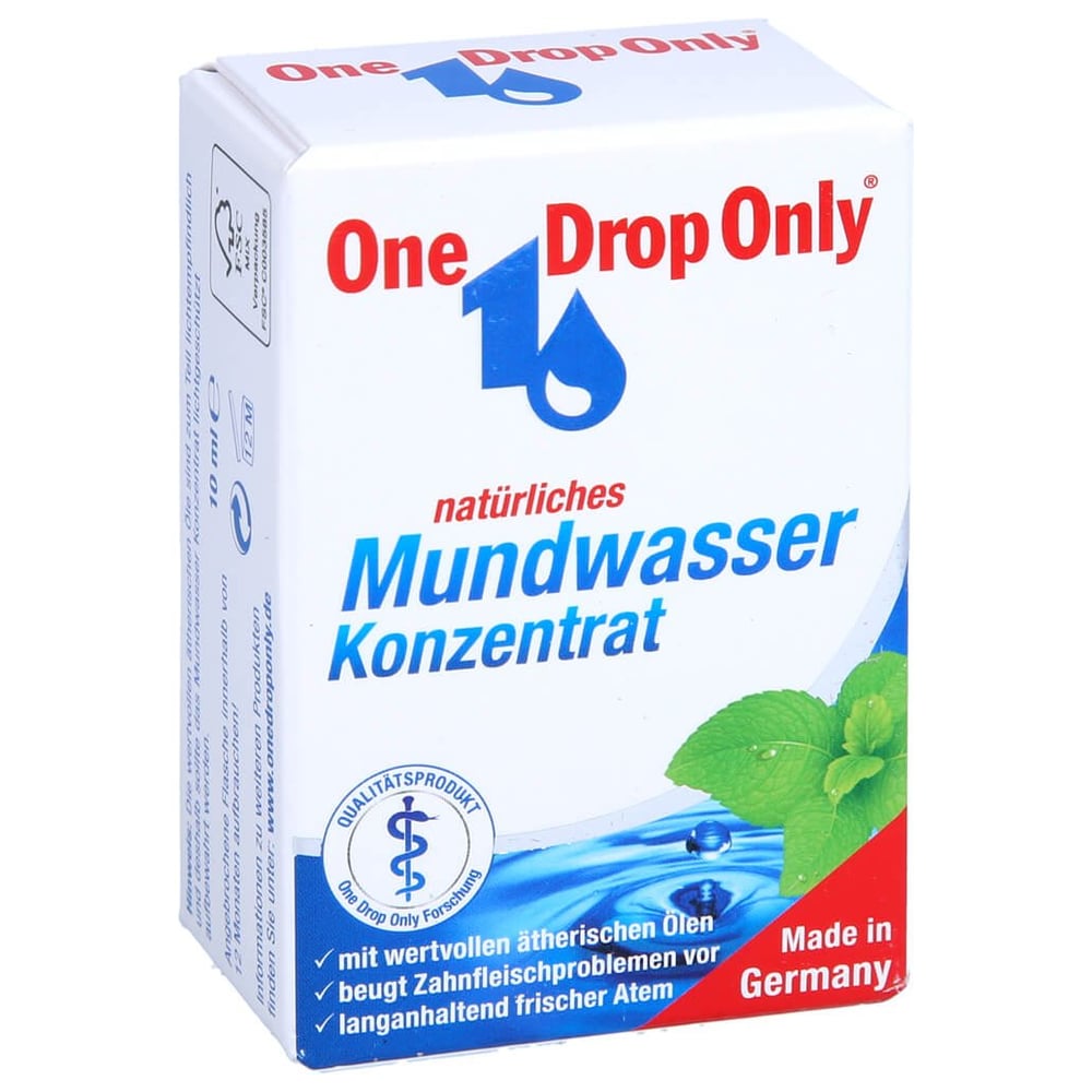 One Drop Only natürliches Mundwasser Konzentrat