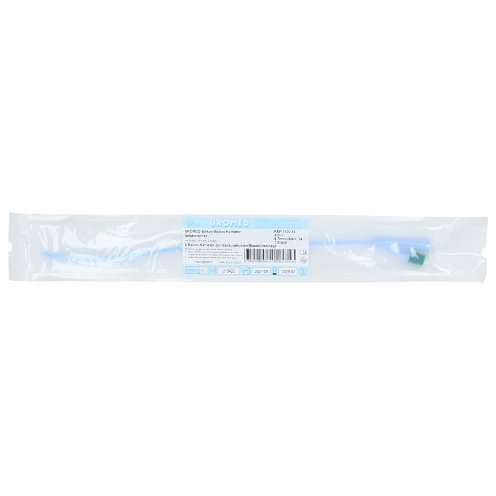 Uromed Ballonkath.Silikon Nelaton Ch 14 1100