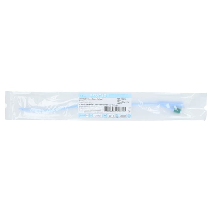 Uromed Ballonkath.Silikon Nelaton Ch 14 1100