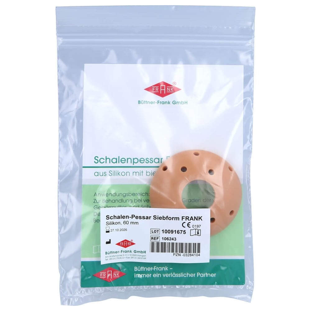 Siebpessar FRANK Silikon 60mm Falk