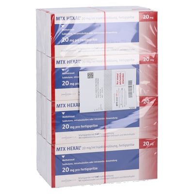 Mtx Hexal 20 mg (20 mg/ml) Injektionslösung Produktbild 1