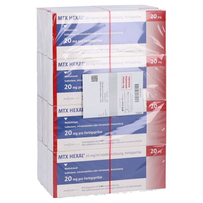 Mtx Hexal 20mg (20mg/ml) Injektionslösung