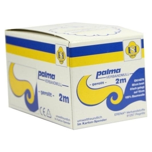 Palma Verbandmull 80 cm 2 m Rolle