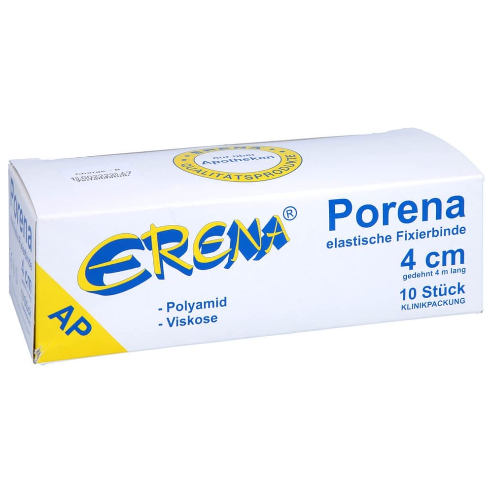 Porena elast.Mullbinde 4 cm weiß o.Cello