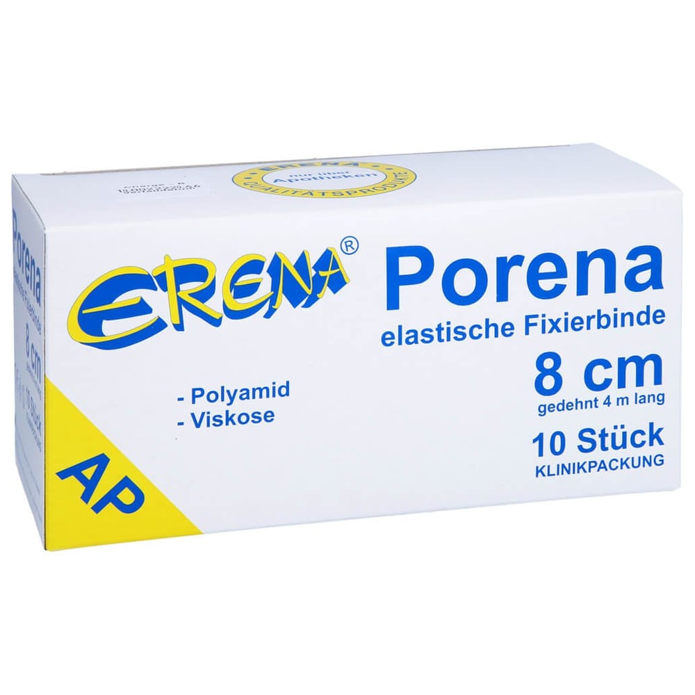 Porena elast.Mullbinde 8 cm weiß o.Cello