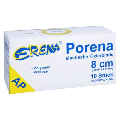 Porena elastisch Mullbinde 8 cm weiß o. Cello