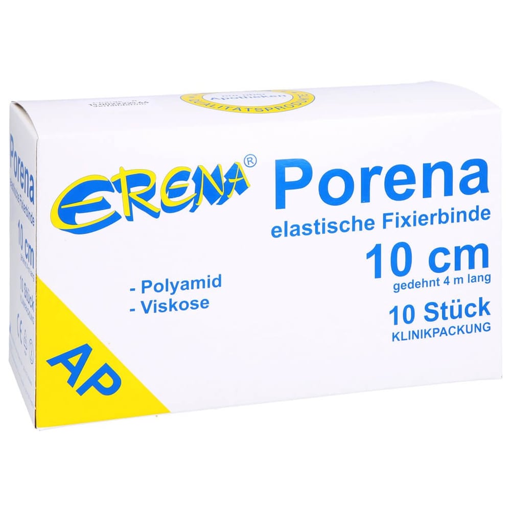 Porena elast.Mullbinde 10 cm weiß o.Cello