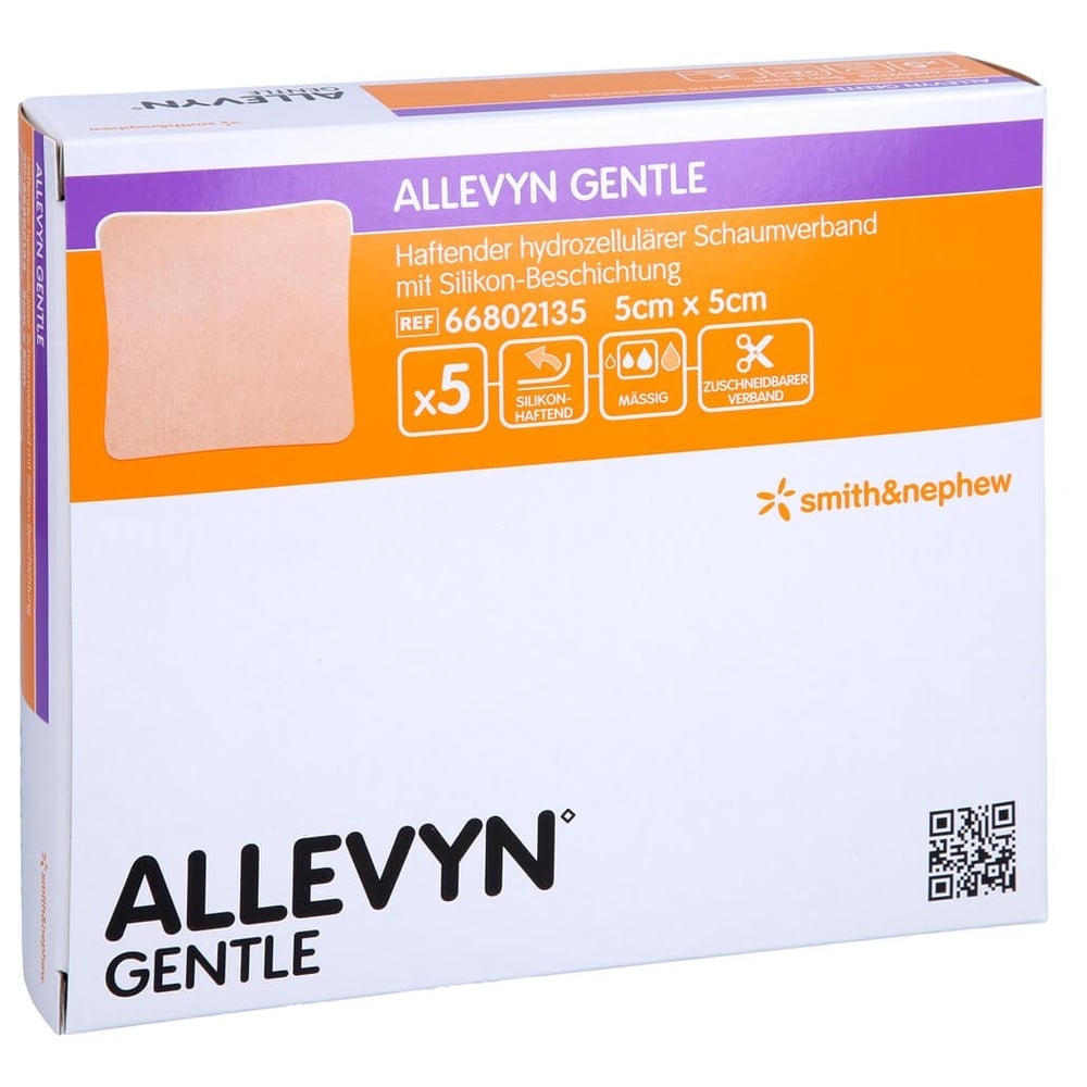 Allevyn Gentle 5x5 cm Schaumverb.