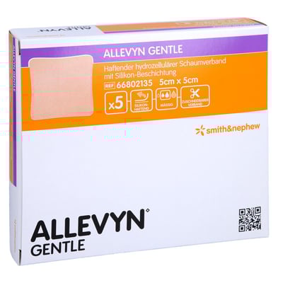 Allevyn Gentle 5x5 cm Schaumverb.