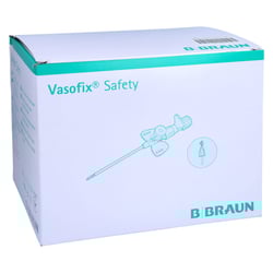 Vasofix Safety Kanüle 22 G 0,9x25 mm blau