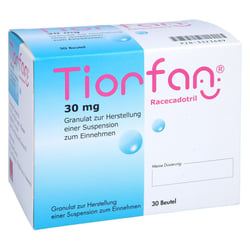 Tiorfan 30 mg Granulat z Herstell ein Susp z Einneh